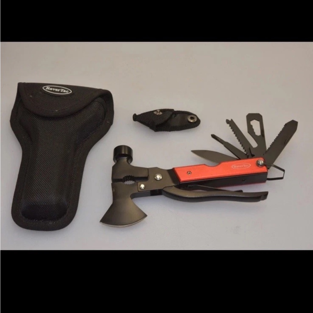 Rovertac 14-In-1 Multitool Camping Axe Hatchet - New